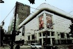 Large mall in downtown Vancouver